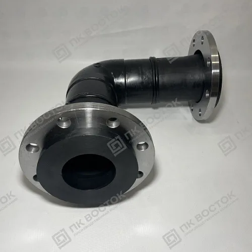 Отвод фланцевый ПНД 225 мм SDR 17 45 градусов ПЭ100